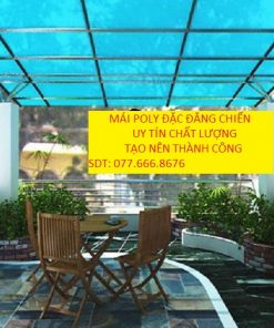 thợ làm mái poly nhà xe giá rẻ tại bình dương