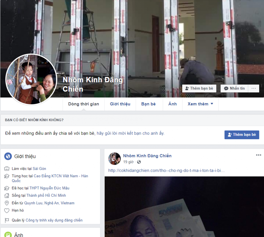 Nhôm Kính Đăng Chiến