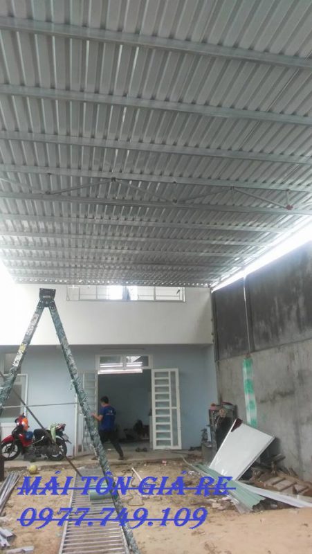 thợ làm mái tôn tại quận tân bình