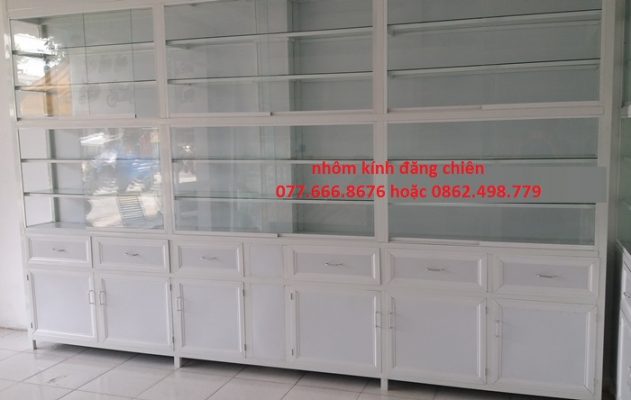 Thiết kế thi công và lắp đặt tủ thuốc tây nhôm kính giá rẻ uy tín tại Quận tân bình TP Hồ Chí Minh – LH: 0862.498.779 hoặc 077.666.8676