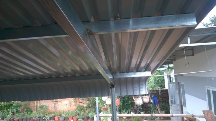 Thi công mái tôn tại Quận Tân Phú