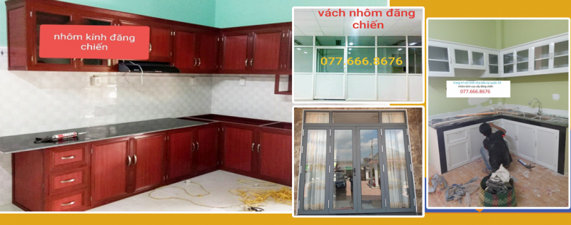 lắp đặt cửa nhôm xingfa tại bình dương