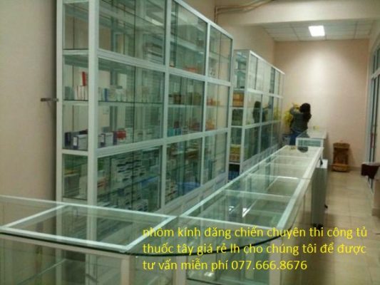Thiết kế thi công và lắp đặt tủ thuốc tây nhôm kính giá rẻ uy tín tại huyện hóc môn TP Hồ Chí Minh – LH: 0862.498.779 hoặc 077.666.8676