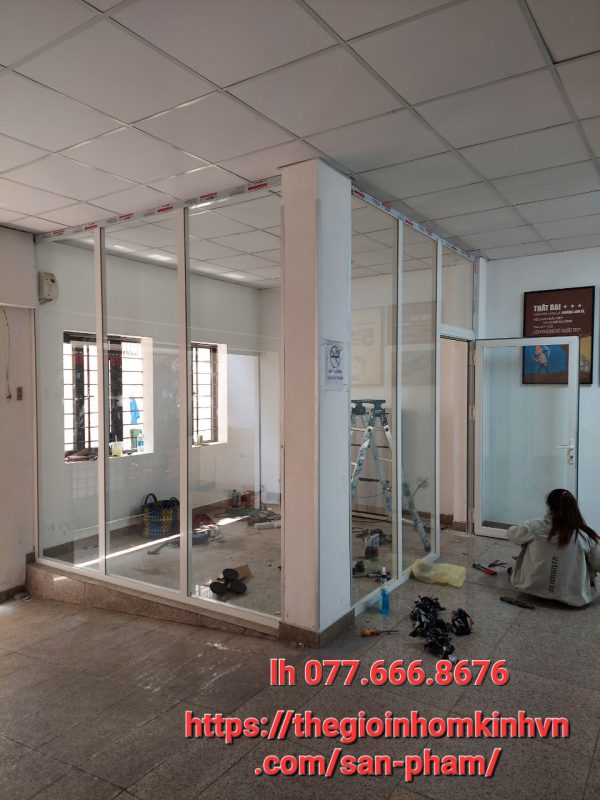 báo giá làm vách nhôm xingfa tại quận 12