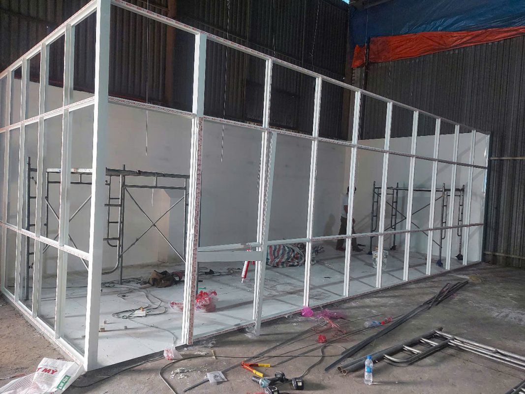 báo giá làm vách ngăn nhôm kính ở quận 7