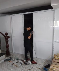 làm vách nhôm kính tại quận tân bình