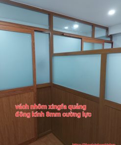 làm tủ bếp nhôm kính ở quận 12