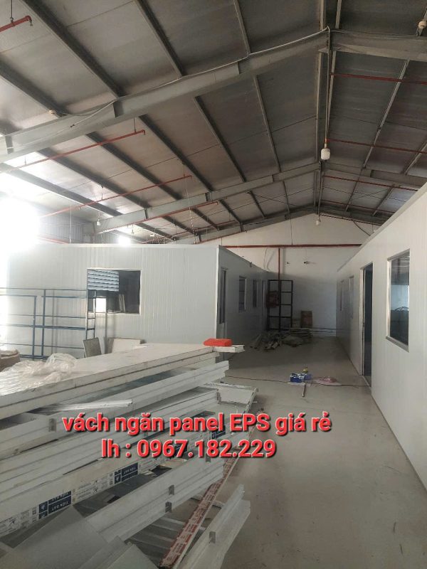 lắp đặt vách ngăn panel cách nhiệt tại hóc môn